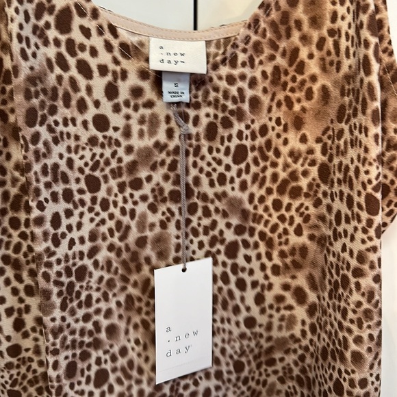 Leopard Camisole Brown & Cream Sz SML NEW! - Picture 4 of 4